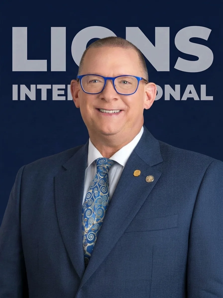 International President Lion Mark S. Lyon
